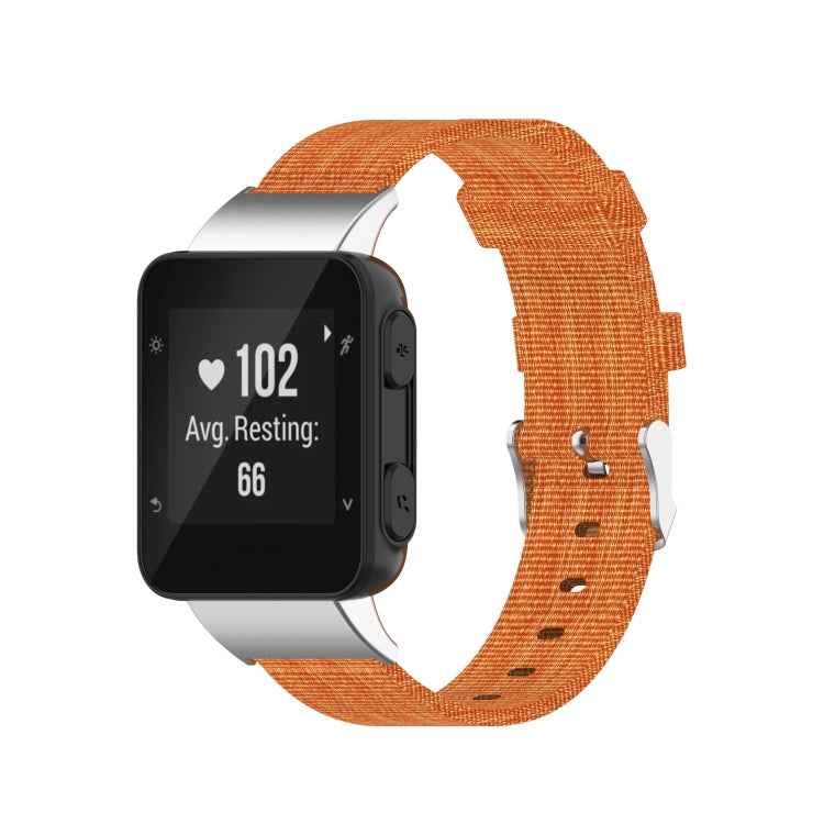 Universal Nylon Canvas Replacement Wrist Strap Watchband, For Garmin Forerunner 35 / 30