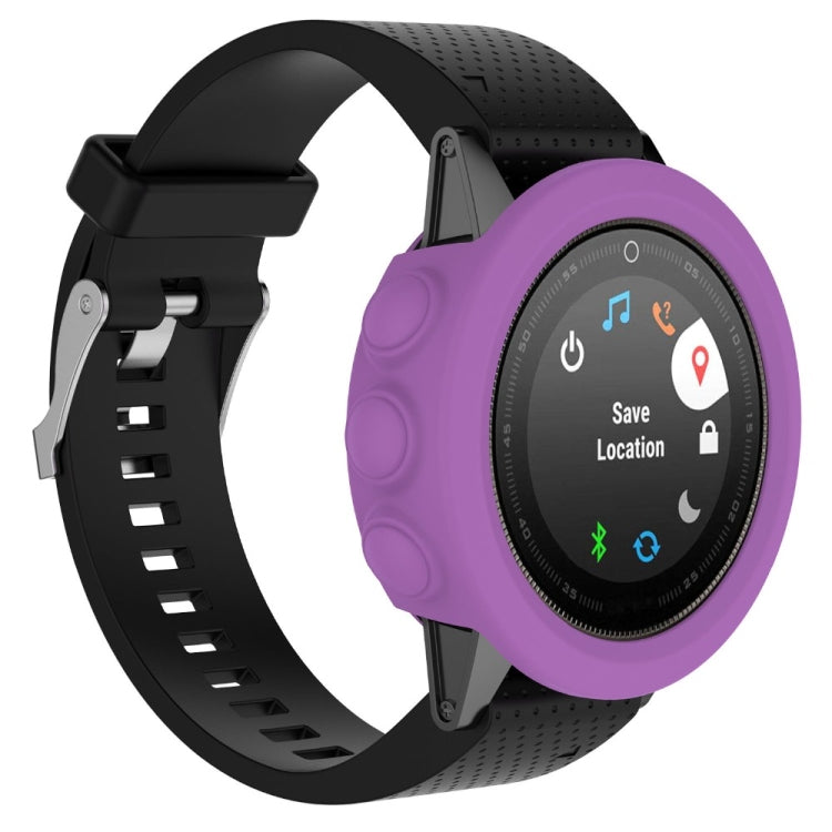 Solid Color Silicone Watch Protective Case, For Garmin Fenix 5S, For Garmin Fenix 5X