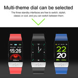 T1S 1.14 inch Screen IP67 Waterproof Smart Bracelet, Support Blood Oxygen Monitoring / Body Temperature Monitoring / Heart Rate Monitoring