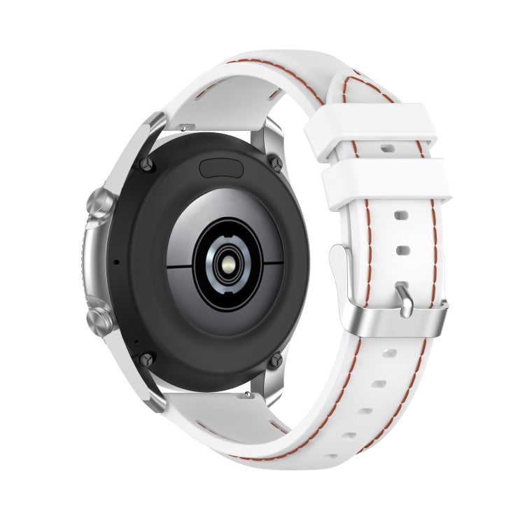 22mm Silicone Replacement Strap Watchband, For Samsung Galaxy Watch 3 45mm / Gear S3