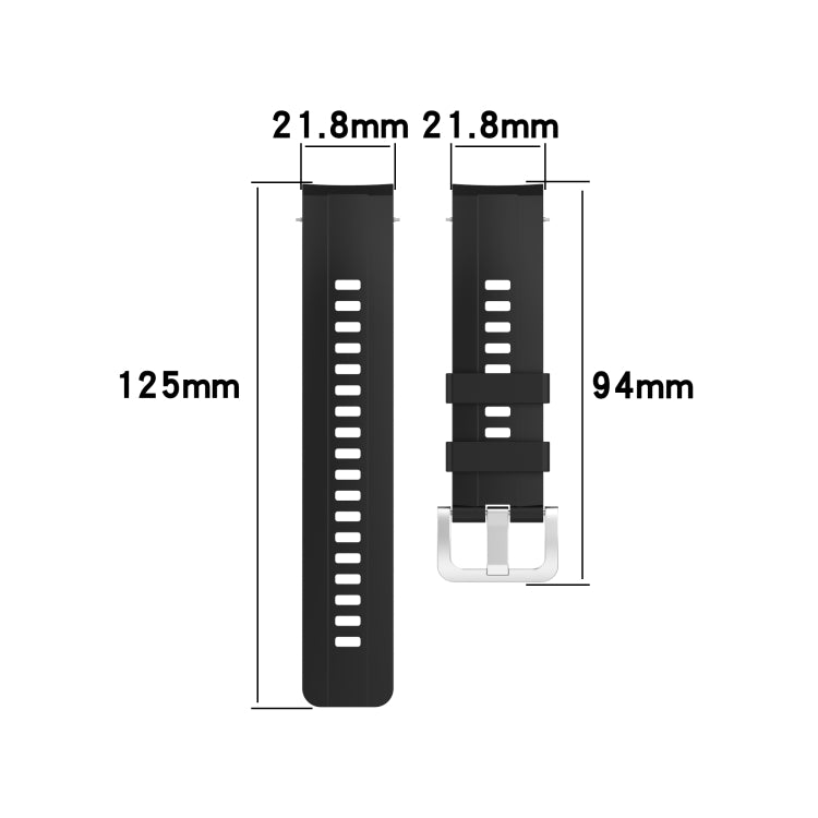 For Huawei Honor Watch GS Pro Silicone Replacement Strap Watchband, Size: One Size
