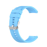 For Amazfit GTS 2e / GTS 2 20mm Silicone Replacement Strap Watchband with Silver Buckle, For Amazfit GTS 2e
