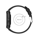 For Amazfit GTS 2e / GTS 2 20mm Silicone Replacement Strap Watchband with Silver Buckle, For Amazfit GTS 2e