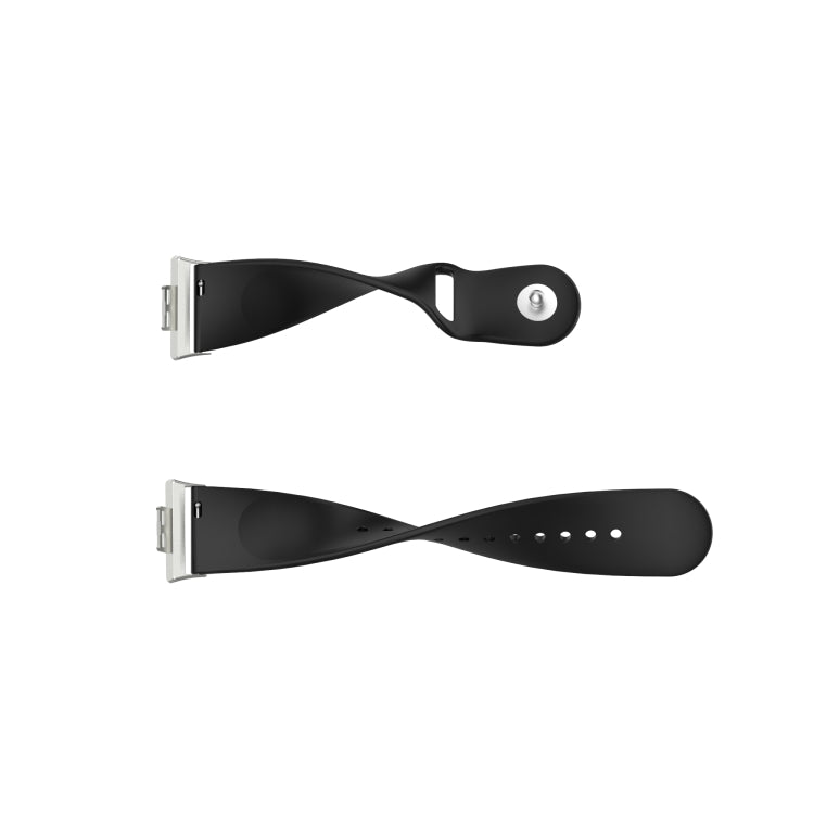 For Huawei Watch Fit 18mm Back Buckle Style Silicone Solid Color Replacement Strap Watchband