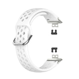 For Huawei Watch Fit 18mm Sport Style Silicone Solid Color Replacement Strap Watchband