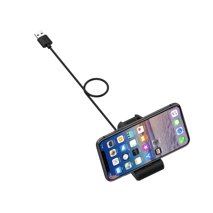 For Xiaomi Mi Watch Lite / Redmi Watch USB Vertical Magnetic Charger Holder with Data Function, Length: 1m