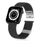 Braided + Stainless Steel Replacement Watchbands For Apple Watch Series 6 & SE & 5 & 4 44mm / 3 & 2 & 1 42mm, For Apple Watch Ultra 49mm / Series 8&7 45mm / SE 2&6&SE&5&4 44mm / 3&2&1 42mm, For Apple Watch Series 7 45mm / 6 & SE & 5 & 4 44mm           ...