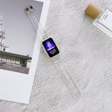 For Huawei Watch Fit Silicone Integrated Translucent Replacement Strap Watchband, For Huawei Watch Fit