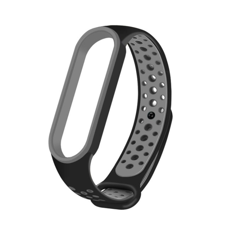 For Xiaomi Mi Band 6 (CA8856) Breathable Silicone Replacement Strap Watchband with Holes