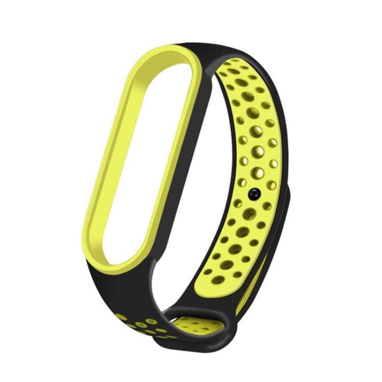 For Xiaomi Mi Band 6 (CA8856) Breathable Silicone Replacement Strap Watchband with Holes
