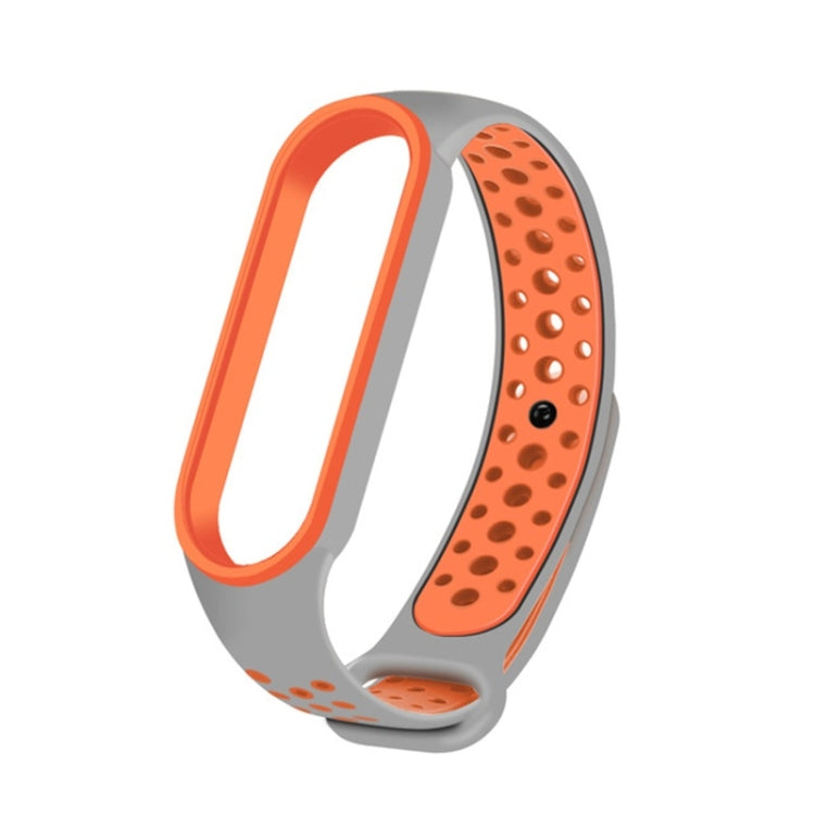 For Xiaomi Mi Band 6 (CA8856) Breathable Silicone Replacement Strap Watchband with Holes
