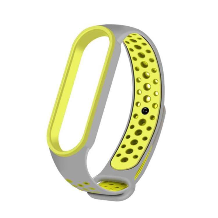 For Xiaomi Mi Band 6 (CA8856) Breathable Silicone Replacement Strap Watchband with Holes