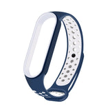 For Xiaomi Mi Band 6 (CA8856) Breathable Silicone Replacement Strap Watchband with Holes