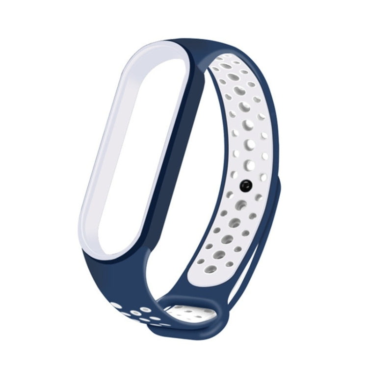 For Xiaomi Mi Band 6 (CA8856) Breathable Silicone Replacement Strap Watchband with Holes