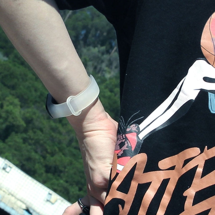 For Xiaomi Mi Band 6 (CA8856) Silicone Translucent Replacement Strap Watchband