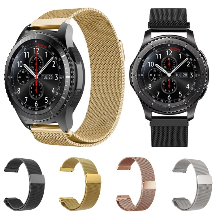 22mm Milanese Stainless Steel Replacement Watchband for Huawei Watch GT2 Pro / Amazfit GTR 2