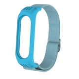 For Xiaomi Mi Band 3 / 4 / 5 Twill 8-shaped Buckle Elastic Replacement Strap Watchband