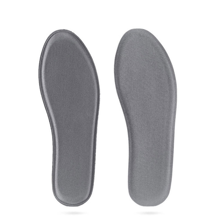 Thicken Breathable Non-slip Shockproof Memory Cotton Sports Full Insole Shoe-pad, 230mm, 240mm, 250mm, 260mm, 270mm 250mm Grey