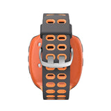 For Garmin Forerunner 310XT Two-color Silicone Replacement Strap Watchband