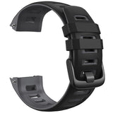 For Garmin Instinct / Instinct Esports Two-color Silicone Replacement Strap Watchband