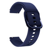For Xiaomi Mi Watch Electroplating Buckle Silicone Replacement Strap Watchband