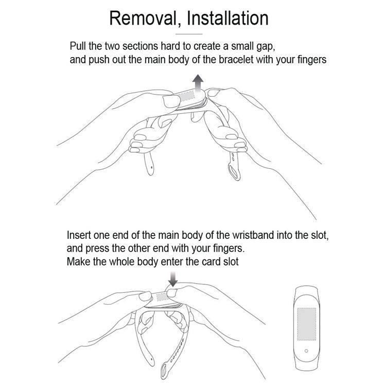 For Xiaomi Mi Band 6 / 5 / 4 / 3 / 2 Universal Silicone Elasticity Weave Replacement Strap Watchband, XS 140mm, S 150mm, M 160mm, L 170mm