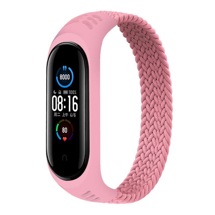 For Xiaomi Mi Band 6 / 5 / 4 / 3 / 2 Universal Silicone Elasticity Weave Replacement Strap Watchband, XS 140mm, S 150mm, M 160mm, L 170mm