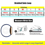 For Xiaomi Mi Band 6 / 5 / 4 / 3 / 2 Universal Silicone Elasticity Weave Replacement Strap Watchband, XL 180mm