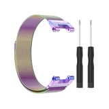 Milanese Magnetic Metal Replacement Strap Watchband, For Amazfit T-Rex Pro / Amazfit T-Rex