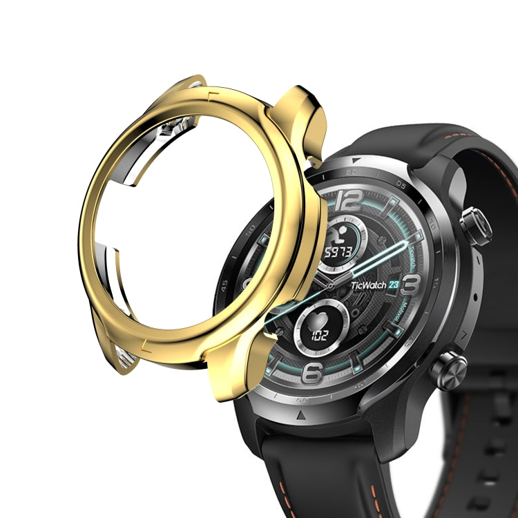 TPU Electroplating Frame Protective Case, For TicWatch Pro 3