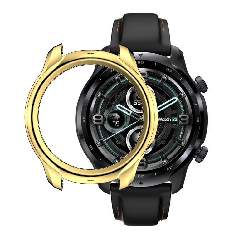 TPU Electroplating Frame Protective Case, For TicWatch Pro 3
