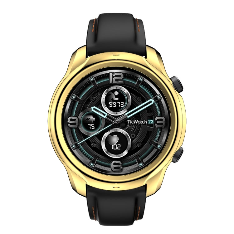 TPU Electroplating Frame Protective Case, For TicWatch Pro 3