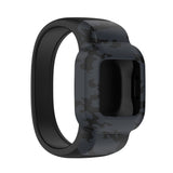 For Garmin Vivofit JR3 No Buckle Silicone Printing Replacement Watchband, S, L