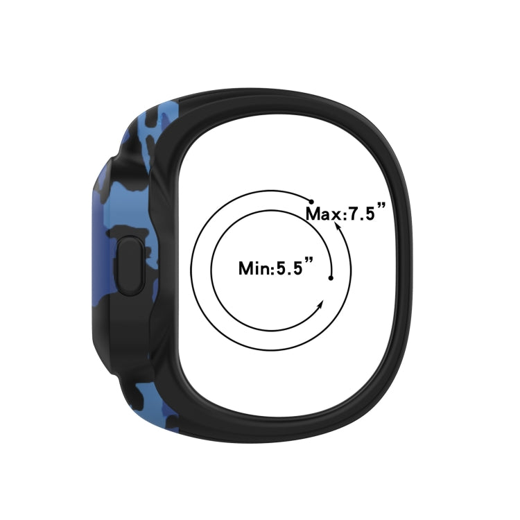 For Garmin Vivofit JR3 No Buckle Silicone Printing Replacement Watchband, S, L