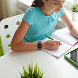 For Garmin Vivofit JR3 No Buckle Silicone Printing Replacement Watchband, S, L