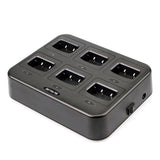 RETEVIS RTC777 Six-Way Walkie Talkie Charger for Retevis H777,, RTC777 AU Plug, RTC777 US Plug, RTC777 EU Plug, RTC777 UK Plug