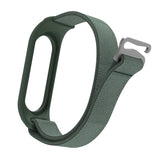 For Xiaomi Mi Band 6 / 5 / 4 / 3 9-shaped Buckle Twill Replacement Strap Watchband