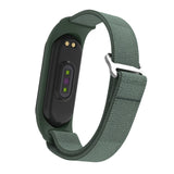 For Xiaomi Mi Band 6 / 5 / 4 / 3 9-shaped Buckle Twill Replacement Strap Watchband