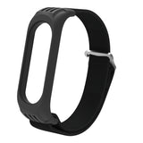 For Xiaomi Mi Band 6 / 5 / 4 / 3 9-shaped Buckle Twill Replacement Strap Watchband