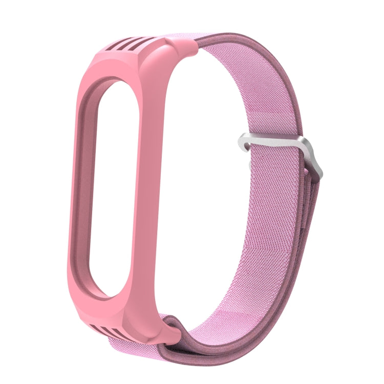 For Xiaomi Mi Band 6 / 5 / 4 / 3 9-shaped Buckle Twill Replacement Strap Watchband