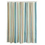 Multicolour Vertical Texture Thick Waterproof Polyester Fabric Shower Curtains, 180x180cm, 180x200cm, 200x180cm, 200x200cm, 200x220cm, 200x240cm, 180x220cm, 180x240cm, 150x180cm, 120x180cm