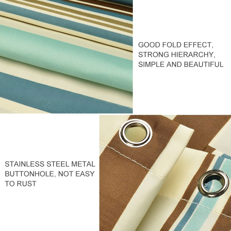 Multicolour Vertical Texture Thick Waterproof Polyester Fabric Shower Curtains, 180x180cm, 180x200cm, 200x180cm, 200x200cm, 200x220cm, 200x240cm, 180x220cm, 180x240cm, 150x180cm, 120x180cm