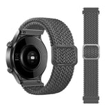 Adjustable Nylon Braided Elasticity Replacement Strap Watchband, For Huawei Watch 3 / 3 Pro