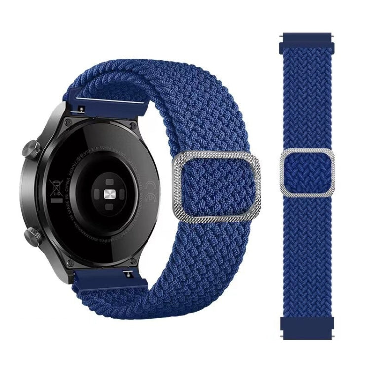 Adjustable Nylon Braided Elasticity Replacement Strap Watchband, For Huawei Watch 3 / 3 Pro