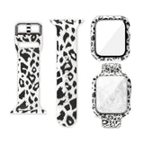 Silicone Printing Integrated Replacement Watch Case Watchband, For Apple Watch Series 3 & 2 & 1 38mm