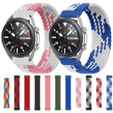 For Garmin Vivoactive 3 Adjustable Nylon Braided Elasticity Replacement Strap Watchband, 125mm, 135mm, 145mm, 155mm
