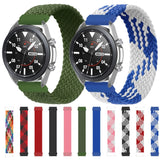 For Garmin Vivoactive 3 Adjustable Nylon Braided Elasticity Replacement Strap Watchband, 165mm