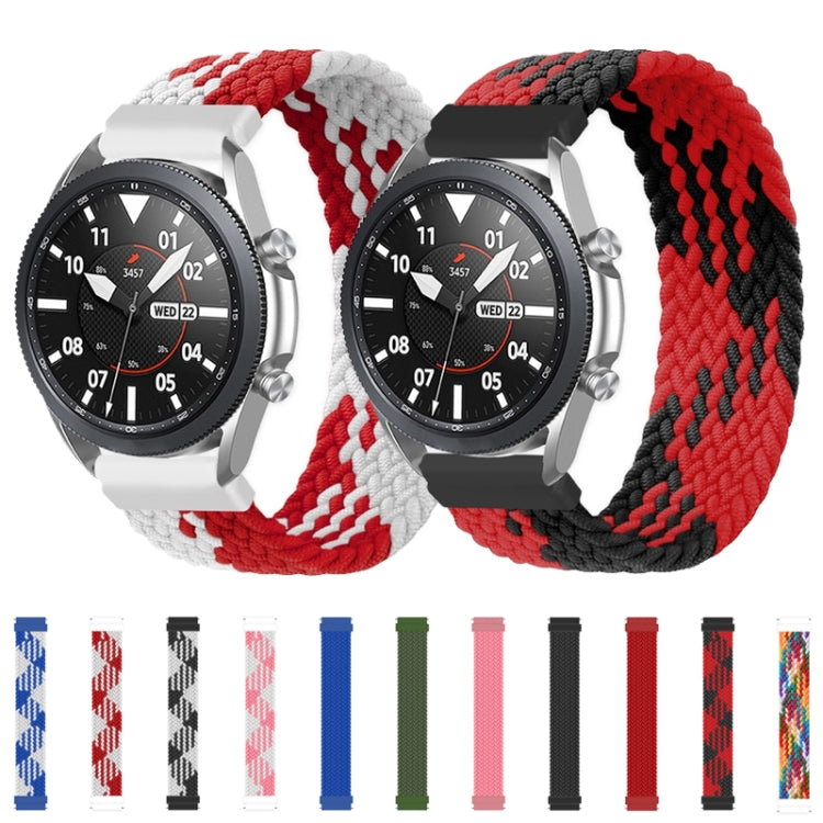 For Huawei Watch 3 / 3 Pro Adjustable Nylon Braided Elasticity Replacement Strap Watchband, 125mm, 135mm, 145mm, 155mm