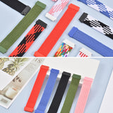 For Samsung Galaxy Watch Active / Active2 40mm / Active2 44mm Adjustable Nylon Braided Elasticity Replacement Strap Watchband, 125mm, 135mm, 145mm, 155mm