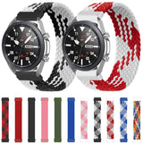 For Samsung Galaxy Watch Active / Active2 40mm / Active2 44mm Adjustable Nylon Braided Elasticity Replacement Strap Watchband, 125mm, 135mm, 145mm, 155mm